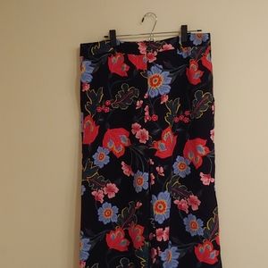 NWOT Ann Taylor Factory Floral Pants
